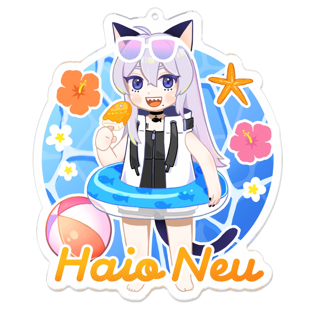 【アクキー】灰尾サマーバケーション2022