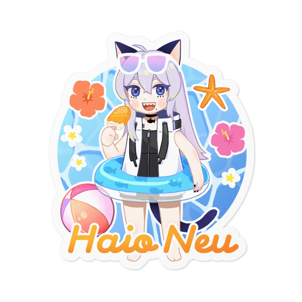 【ステッカー】灰尾サマーバケーション2022
