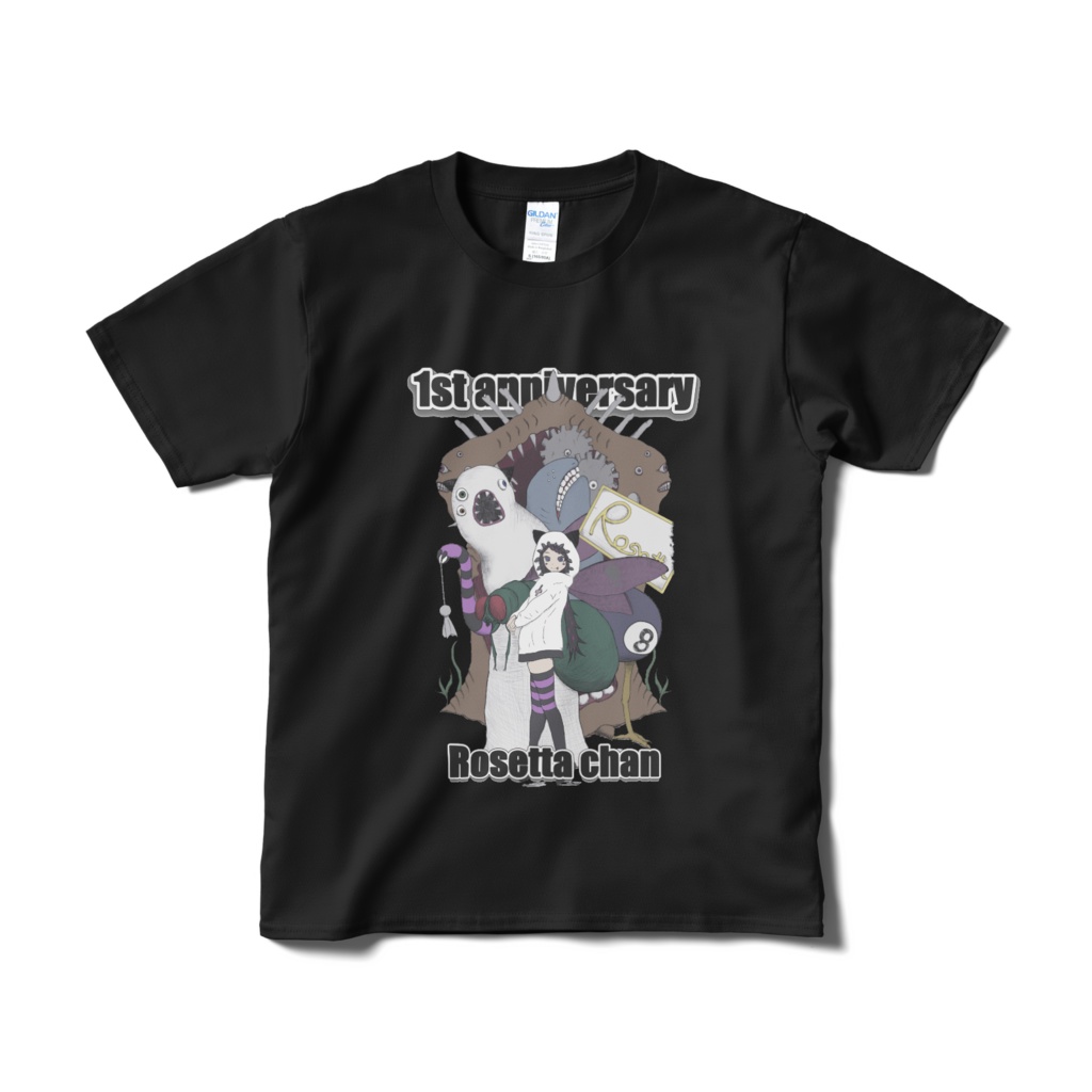 黒いTシャツ