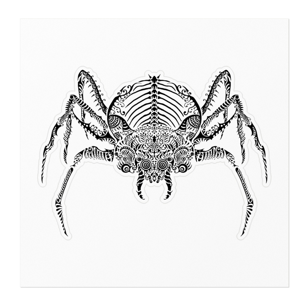 蜘蛛 ステッカー