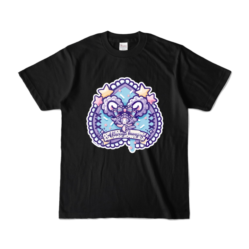 ペピちゃんも食べたいTシャツ【ブラック】
