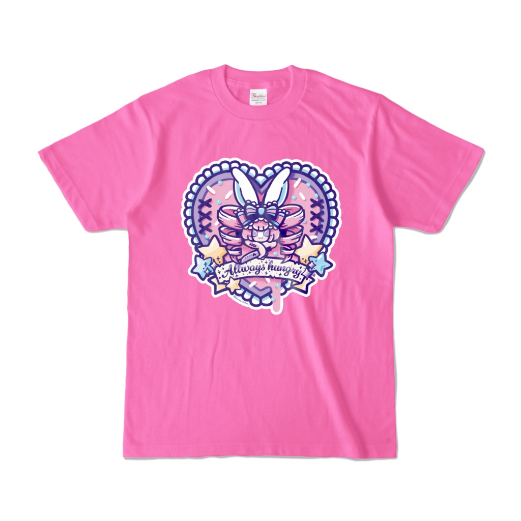 ラビちゃんは食べたいTシャツ