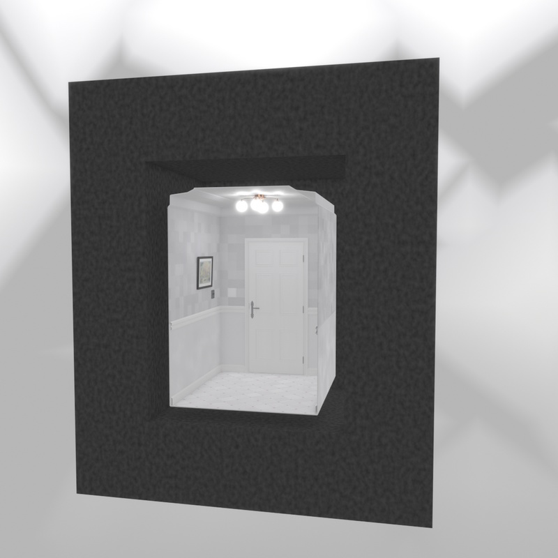 ドアの前の撮影背景.blend