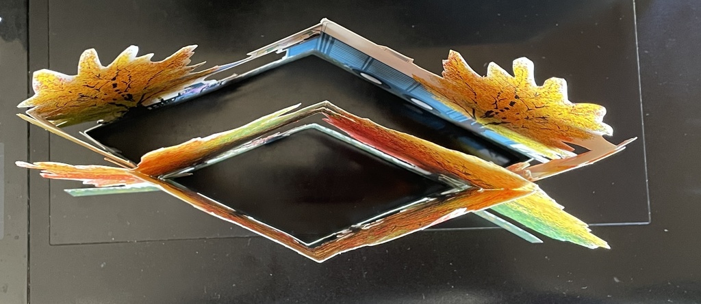 秋のキッチンカー カード