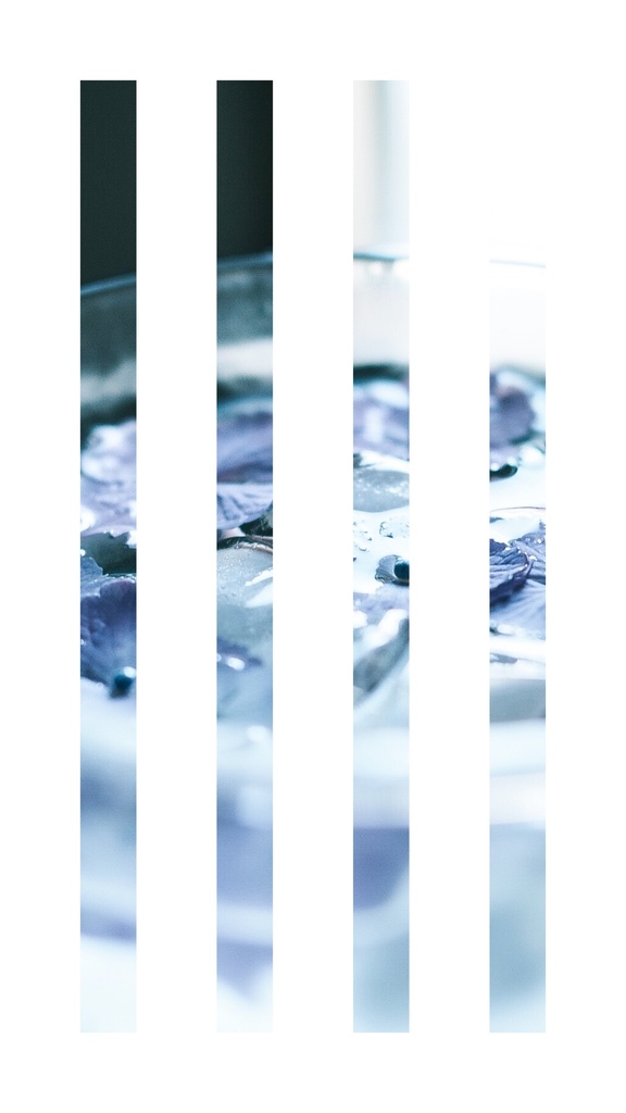 もしかき氷だったらブルーハワイ味。iPhoneケース