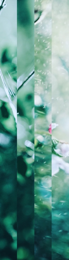 もしかき氷だったらトウメイメロン味。アクリルキーホルダー。