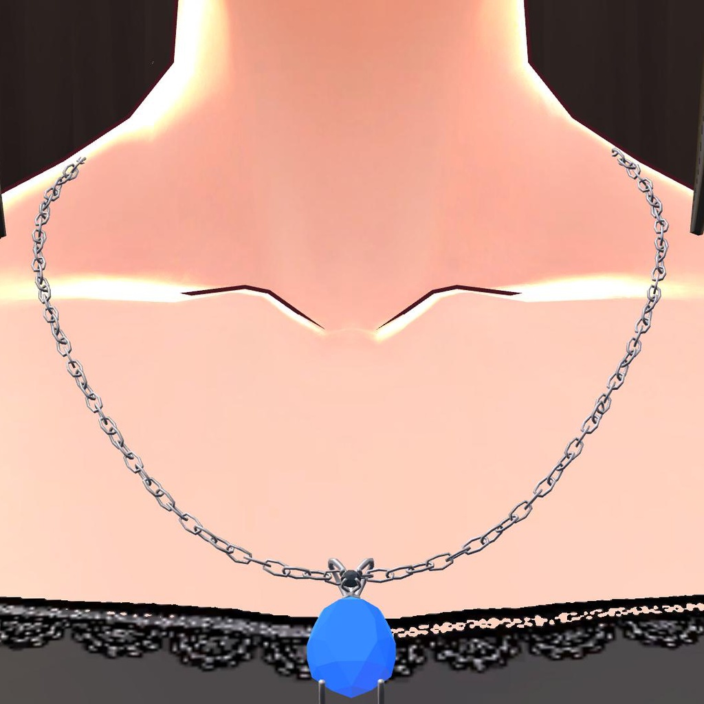 クリスタルのネックレス(Crystal necless)