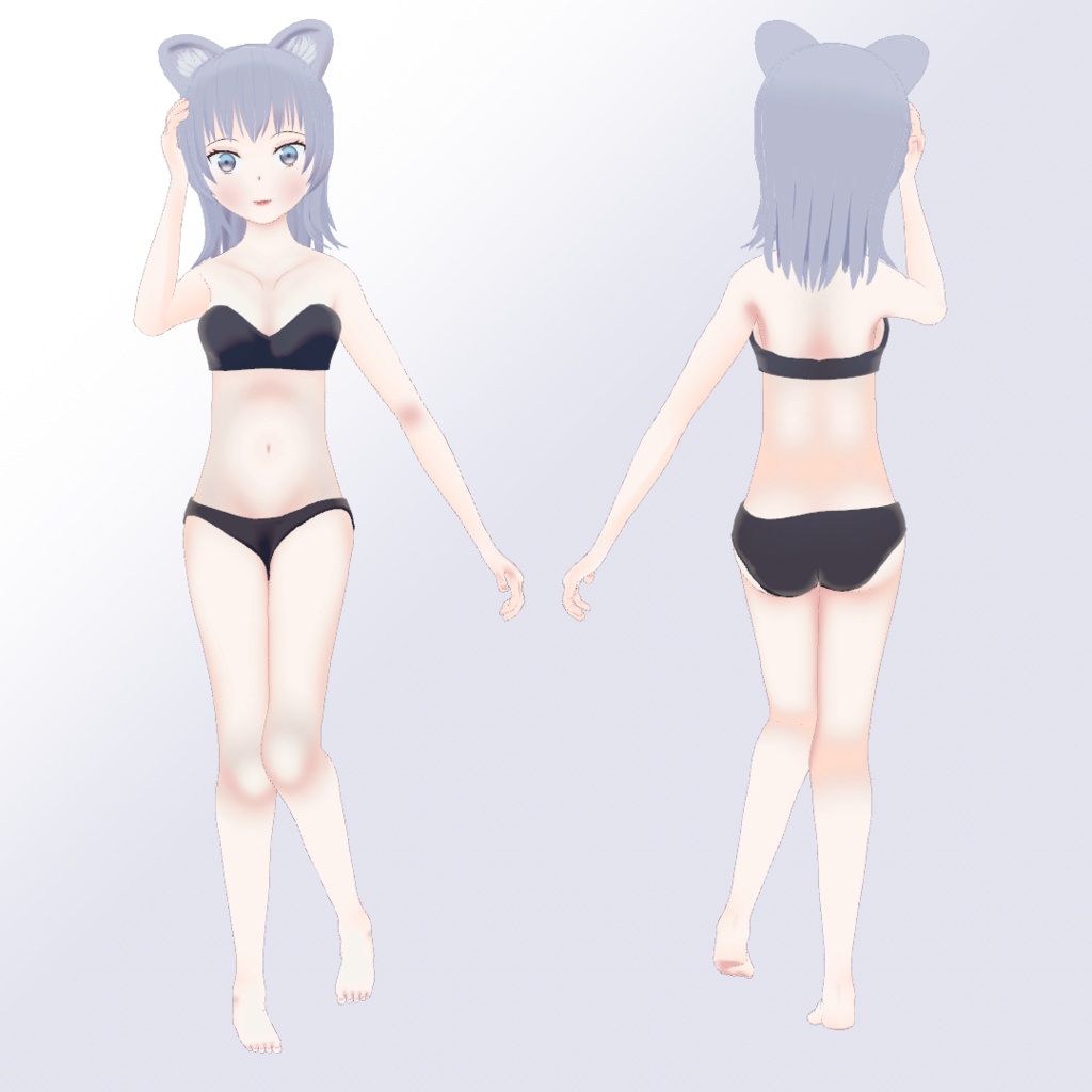 【PB対応】オリジナル3Dモデル『アイリス IRIS 』ver1.0.1