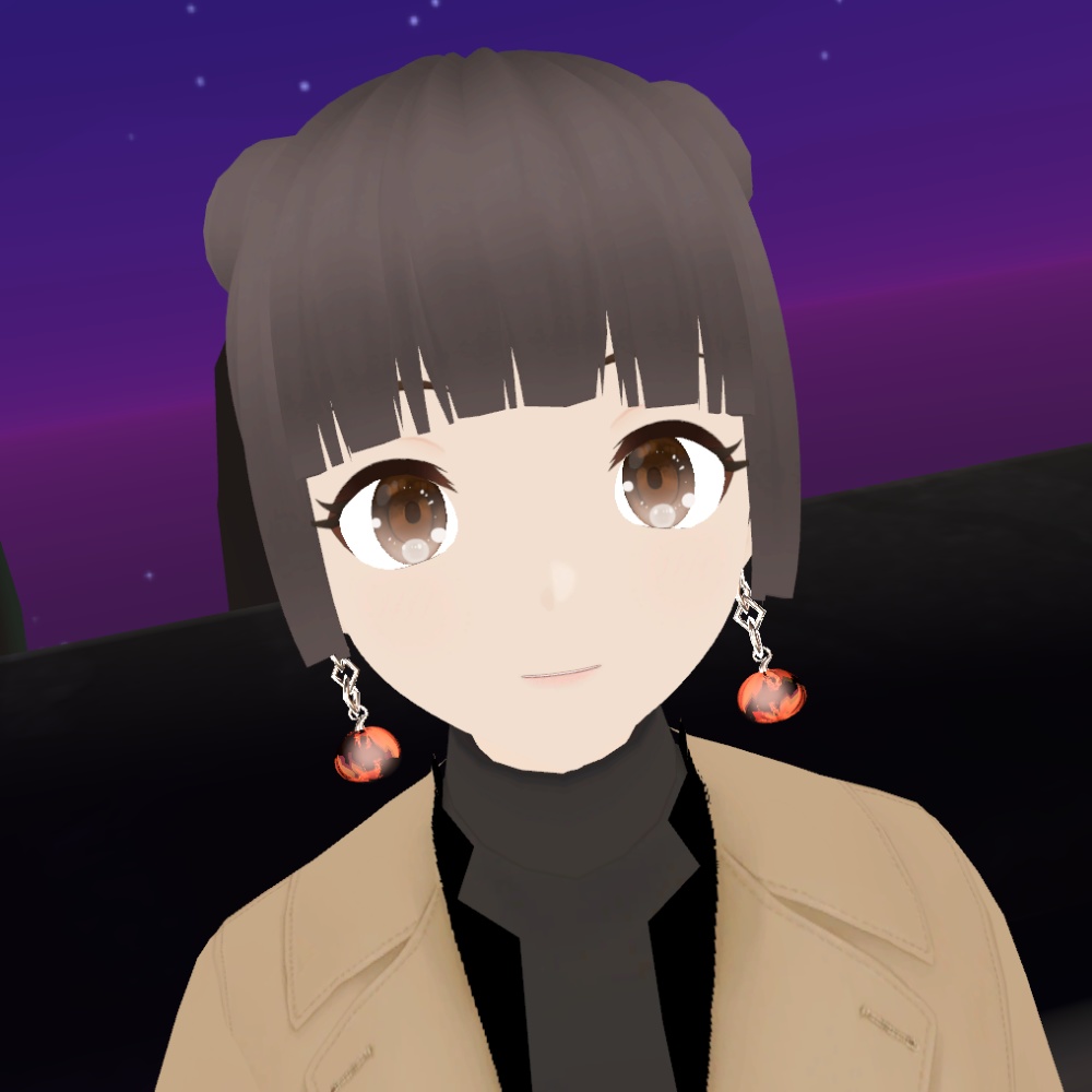 ハロウィンハット・イヤリング【Halloween hat & Halloween earrings】