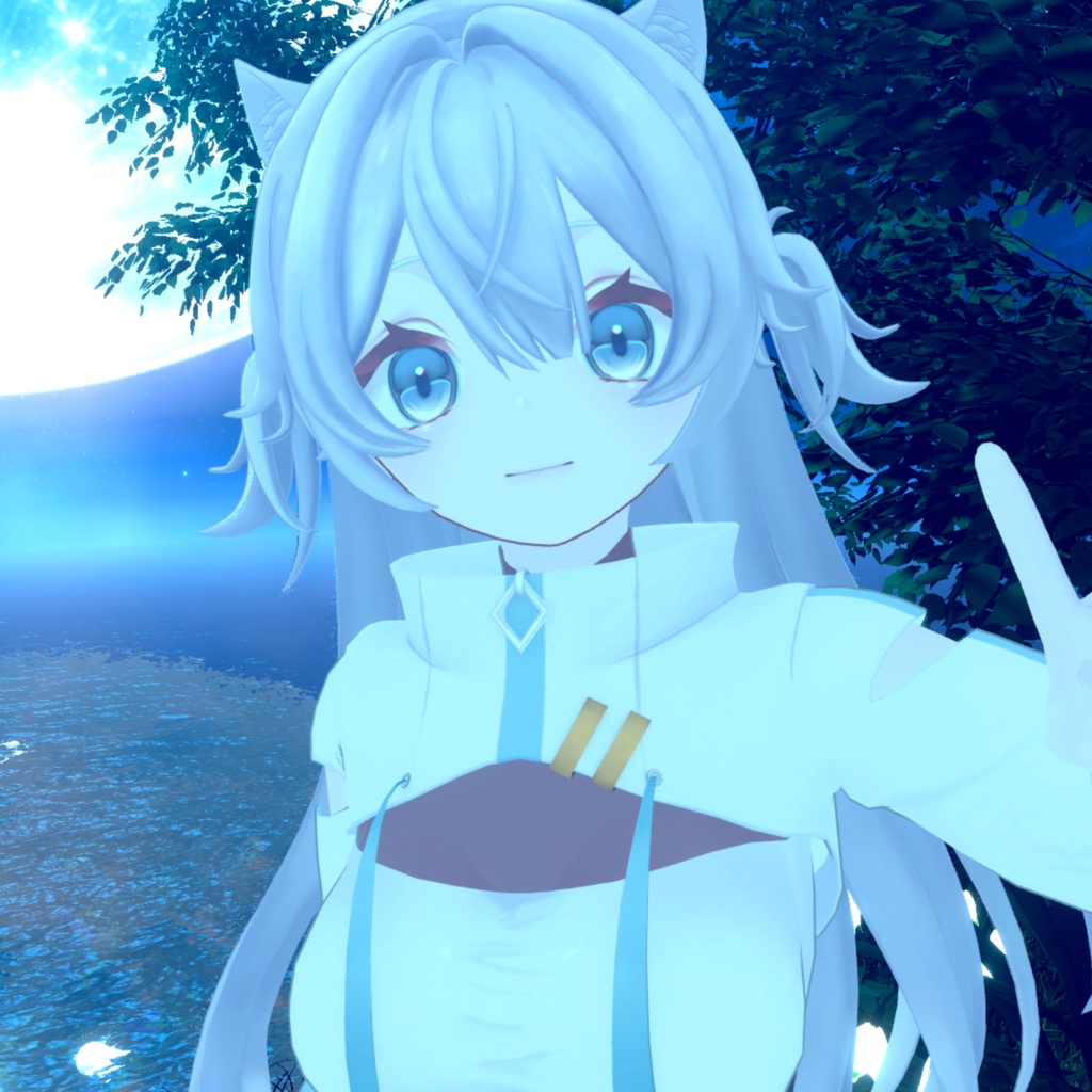 オリジナル3Dモデル【ルーチェ】ver1.0.3