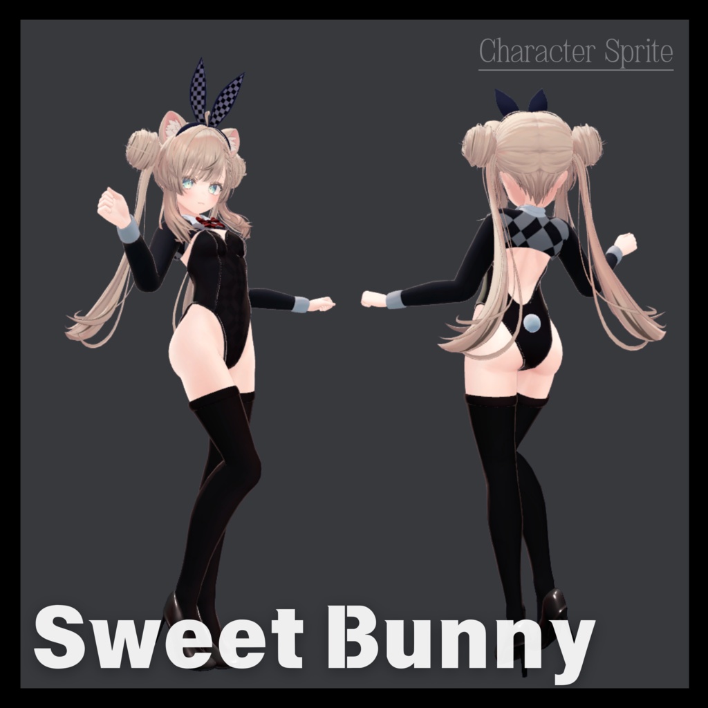 【マヌカ対応/Xwearデータ付き】スゥートバニー『Sweet Bunny』