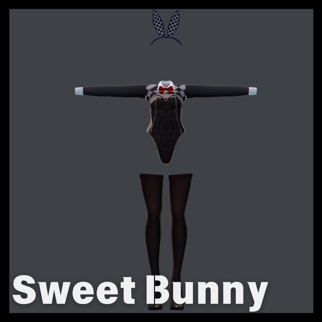 【マヌカ対応/Xwearデータ付き】スゥートバニー『Sweet Bunny』