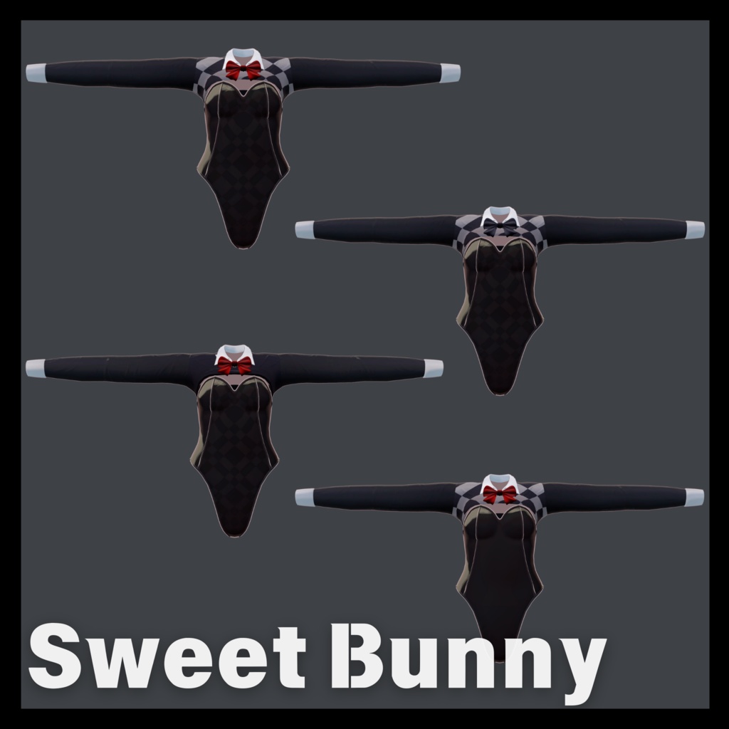 【マヌカ対応/Xwearデータ付き】スゥートバニー『Sweet Bunny』