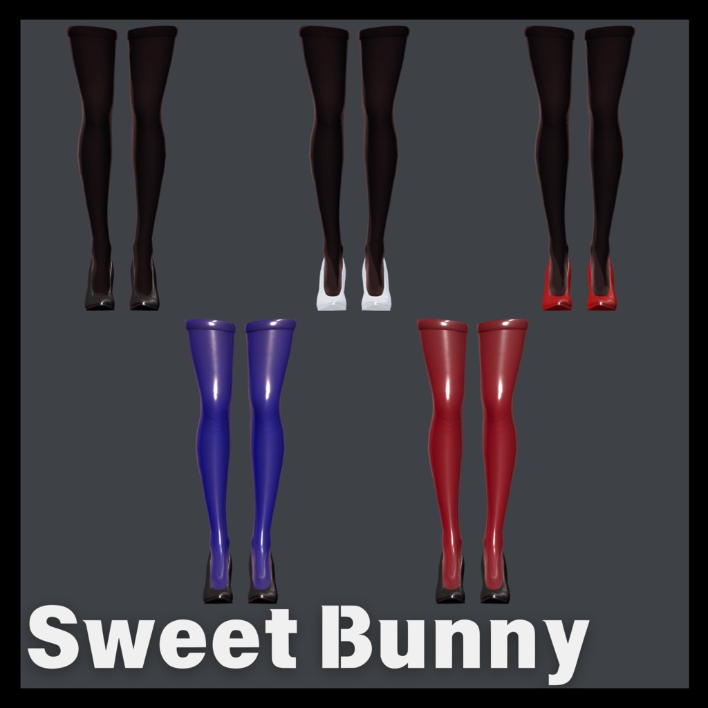 【マヌカ対応/Xwearデータ付き】スゥートバニー『Sweet Bunny』