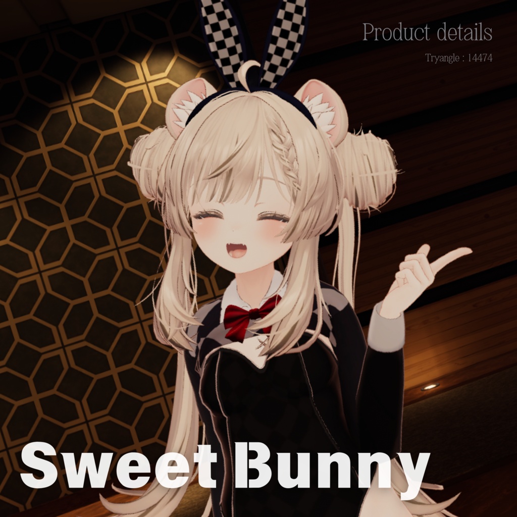 【マヌカ対応/Xwearデータ付き】スゥートバニー『Sweet Bunny』