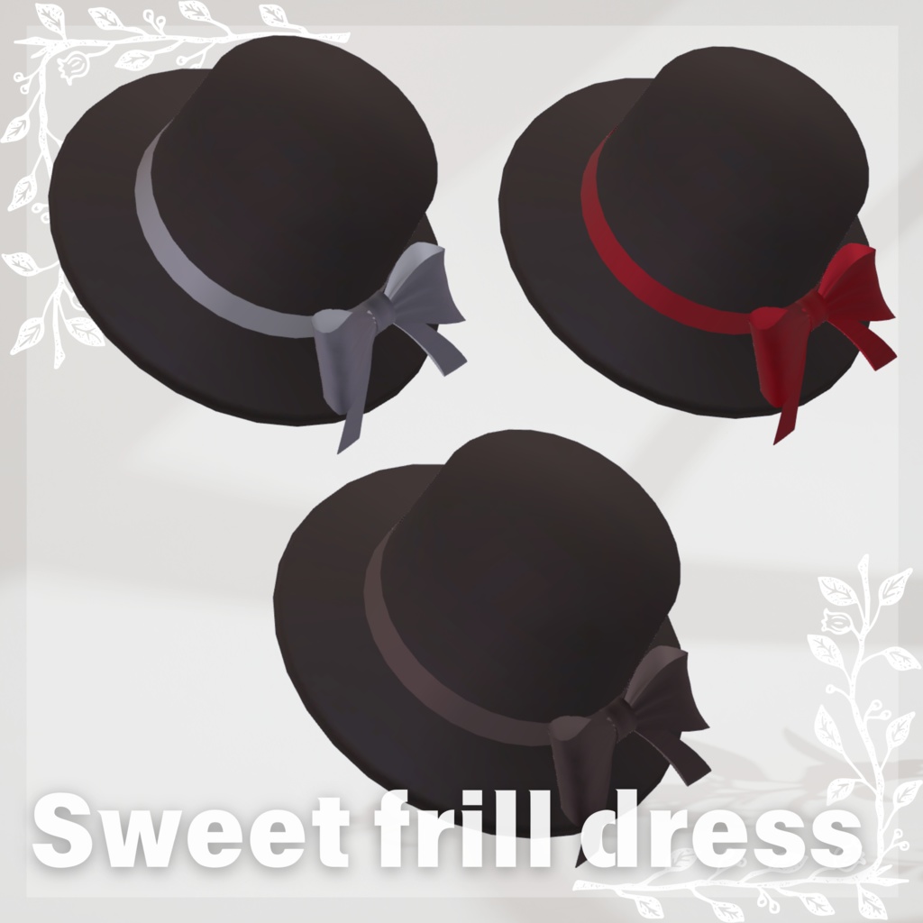 【5Avatar対応】スィートフリルワンピース『Sweet frill dress』