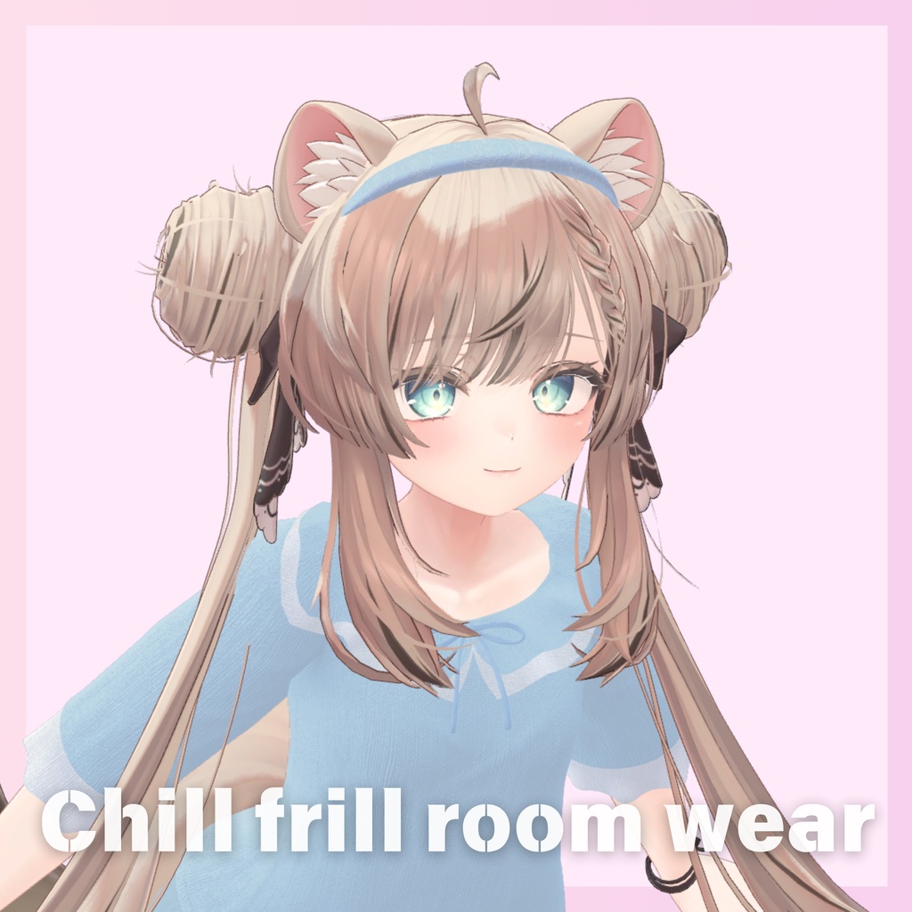 【ミルティナ/マヌカ対応】まったりお泊りルームウェア『Chill frill room wear』