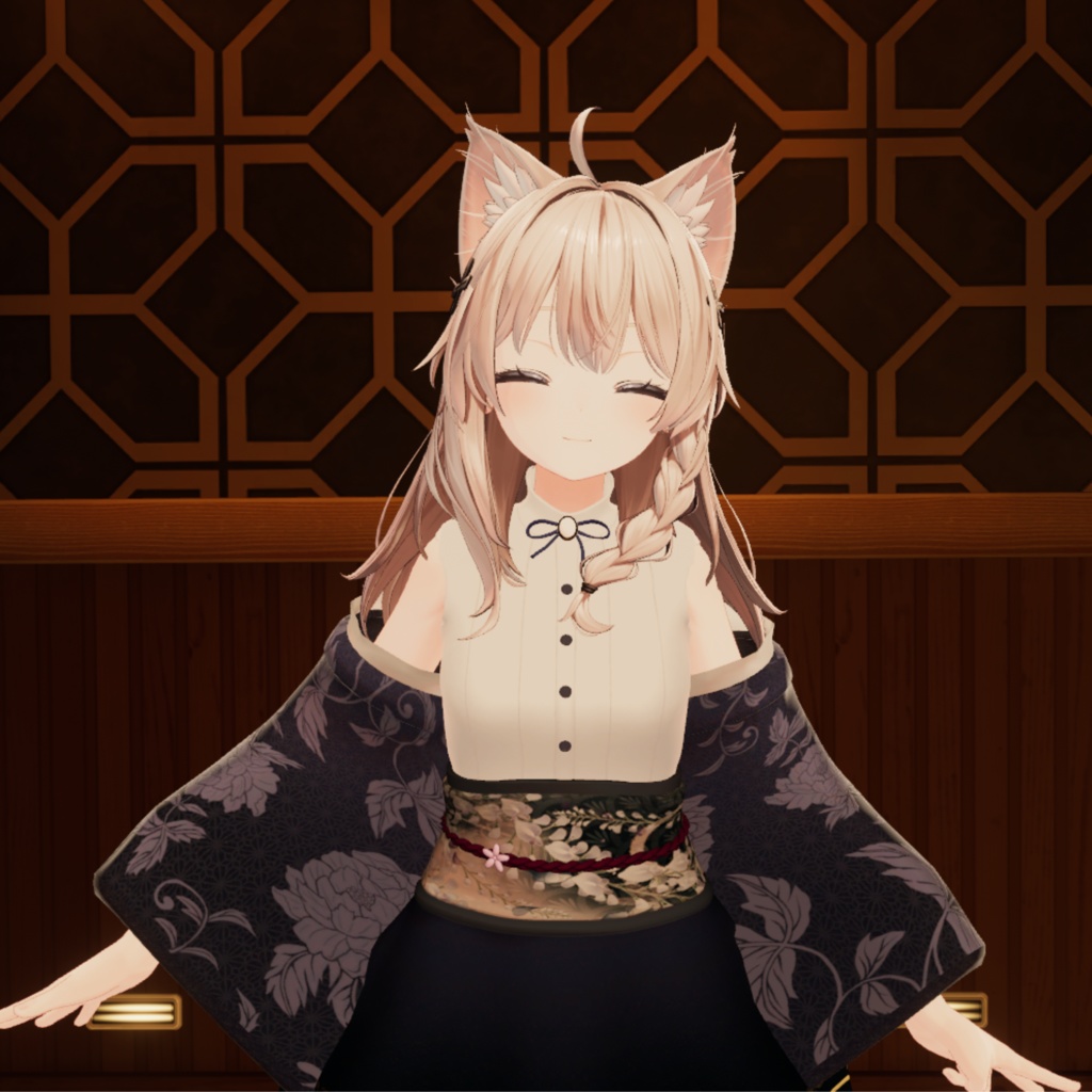 【5Avatar対応】着物ドレス『Kimono Dress』