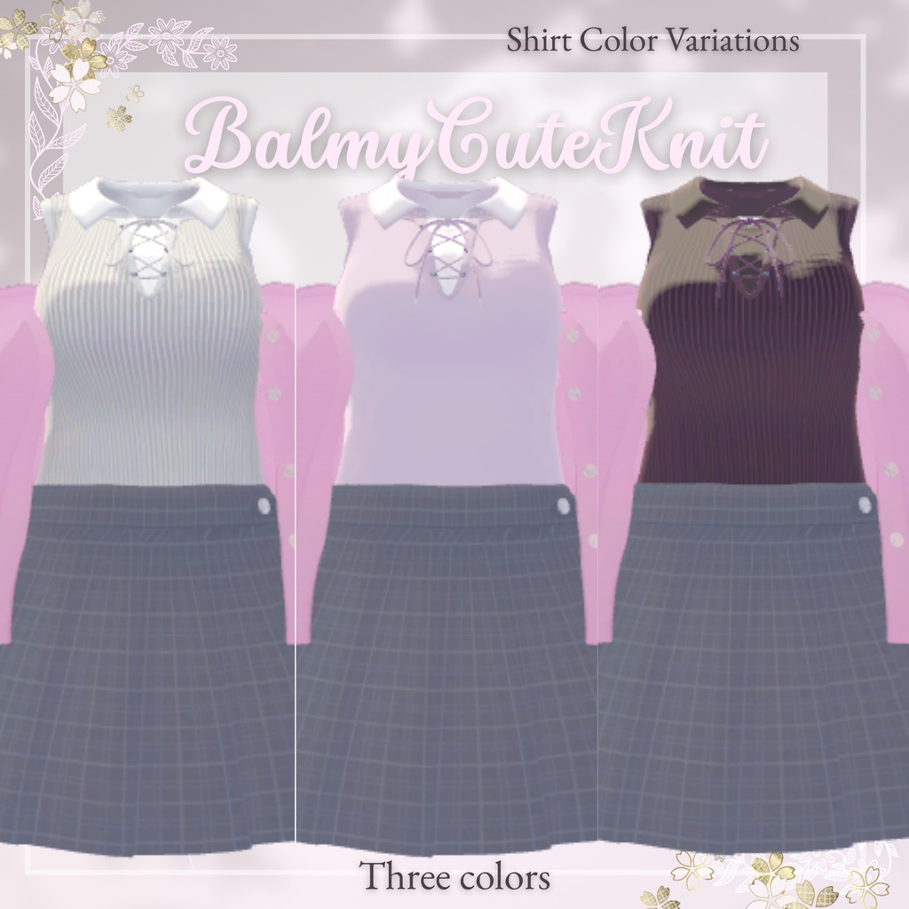 【5Avatar対応】Balmy Cute Knit『陽だまりとそよ風のニット』