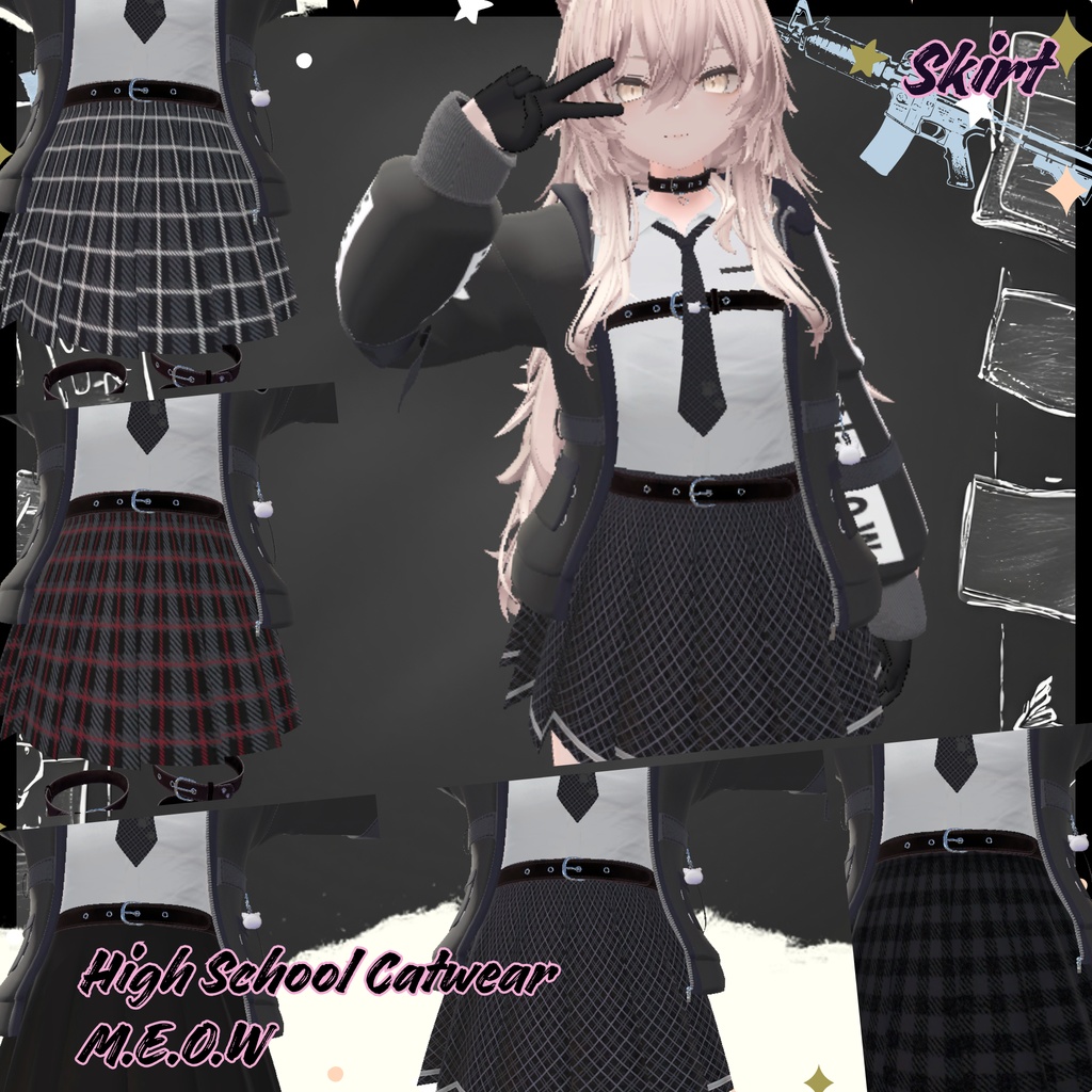 【12Avatar対応】High School Catwear M.E.O.W『制服 M.E.O.W』