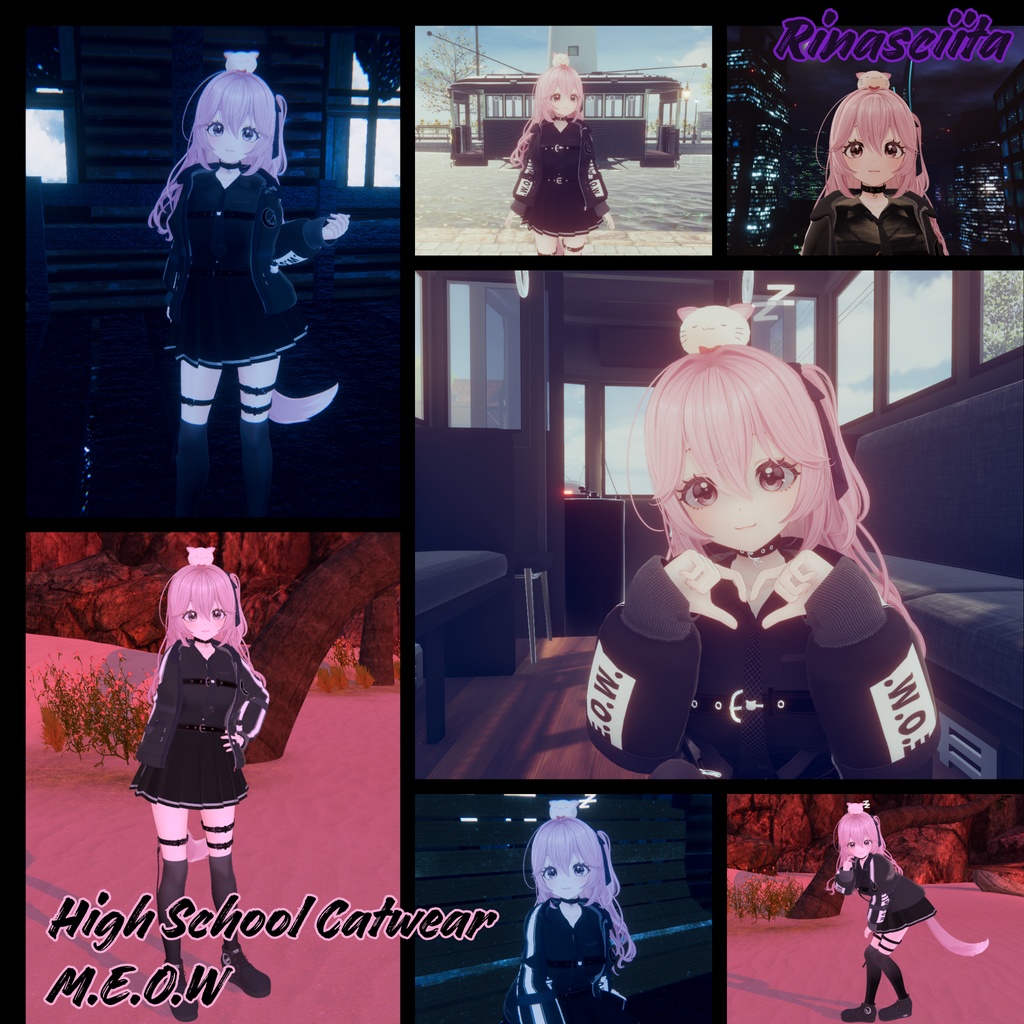 【12Avatar対応】High School Catwear M.E.O.W『制服 M.E.O.W』