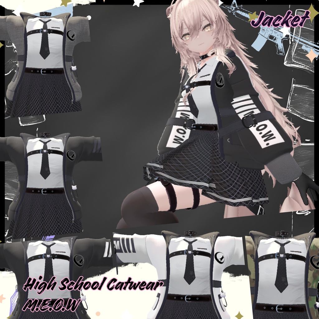 【12Avatar対応】High School Catwear M.E.O.W『制服 M.E.O.W』