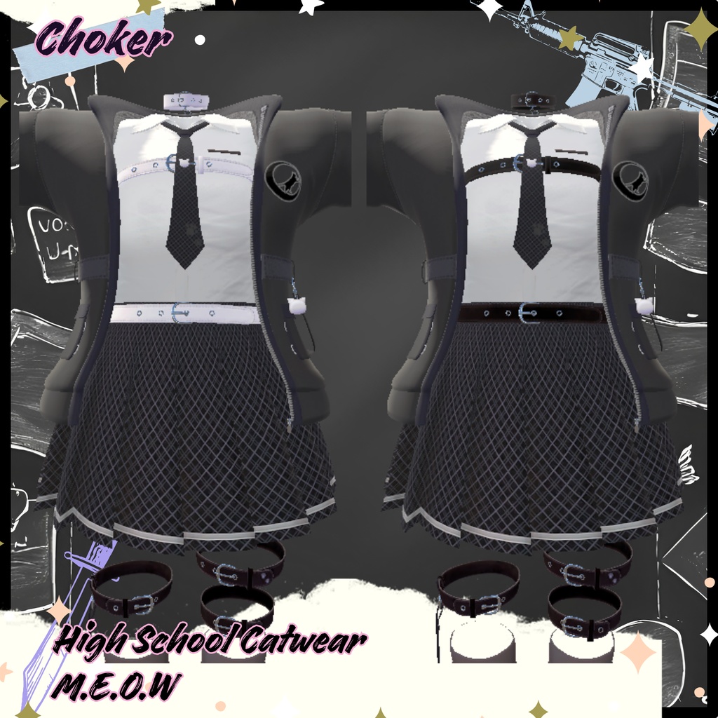 【12Avatar対応】High School Catwear M.E.O.W『制服 M.E.O.W』