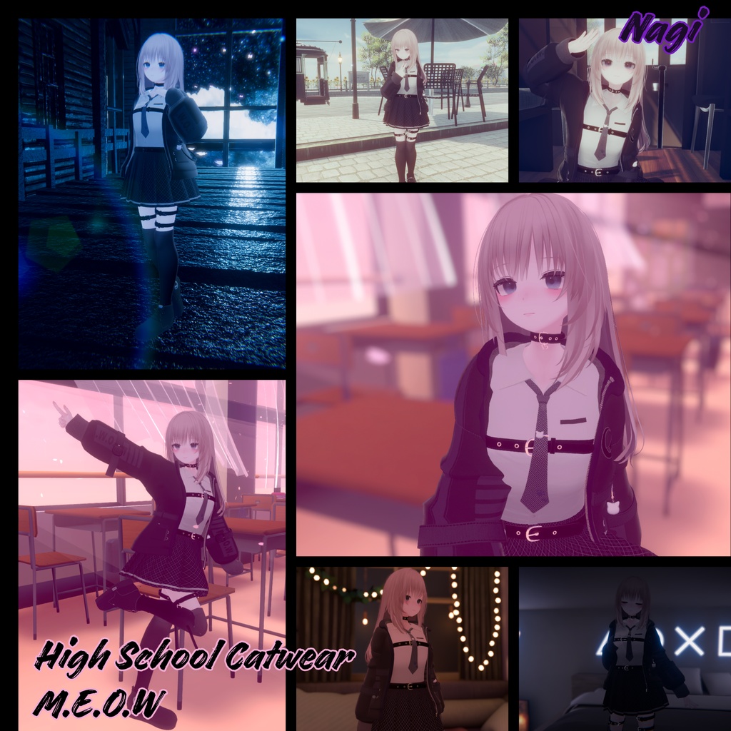 【12Avatar対応】High School Catwear M.E.O.W『制服 M.E.O.W』