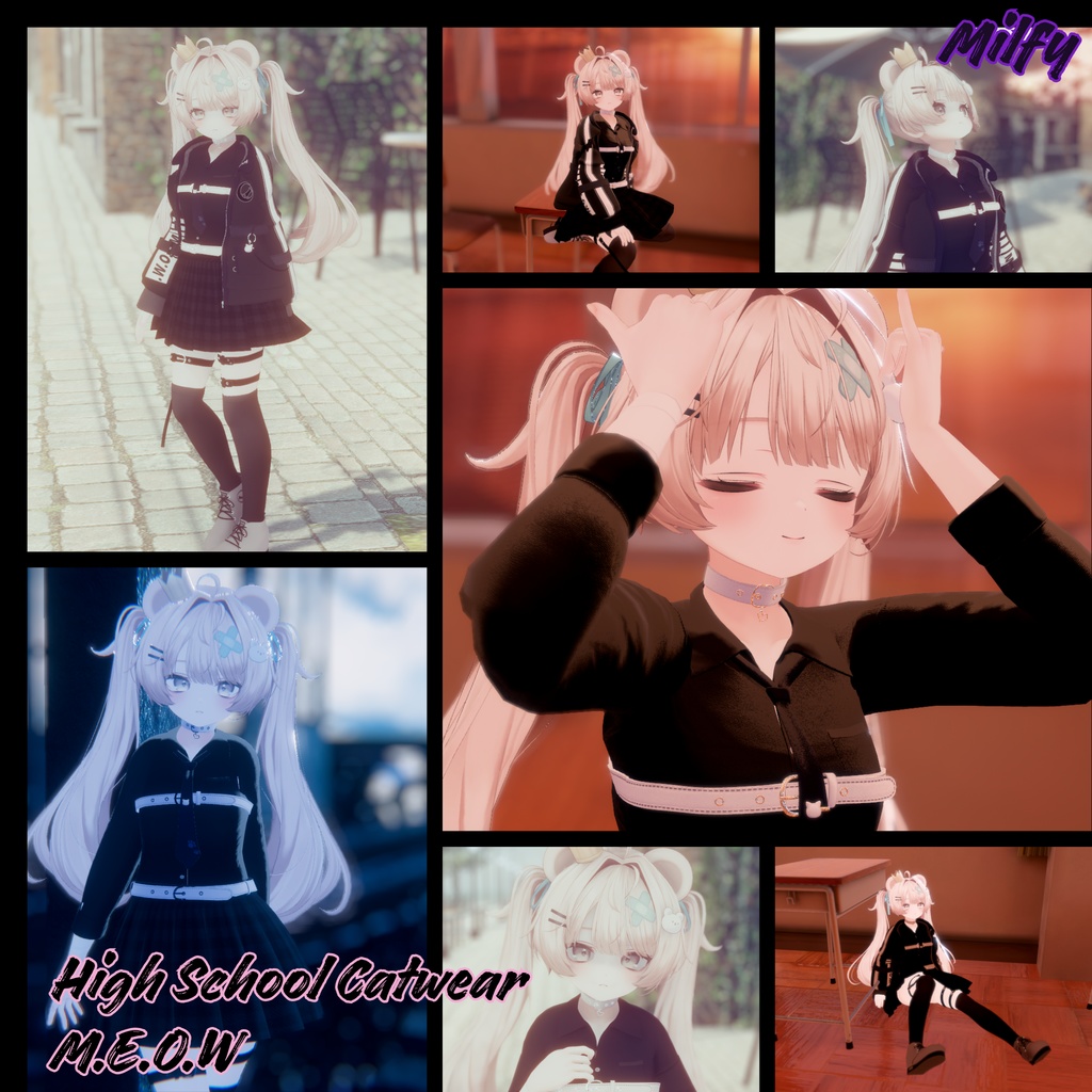【12Avatar対応】High School Catwear M.E.O.W『制服 M.E.O.W』
