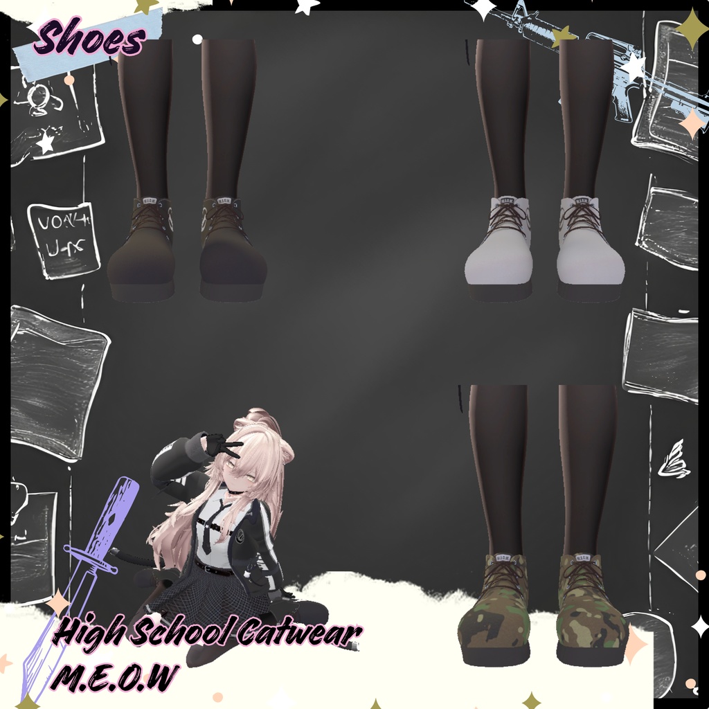 【12Avatar対応】High School Catwear M.E.O.W『制服 M.E.O.W』