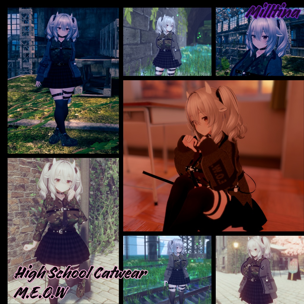 【12Avatar対応】High School Catwear M.E.O.W『制服 M.E.O.W』