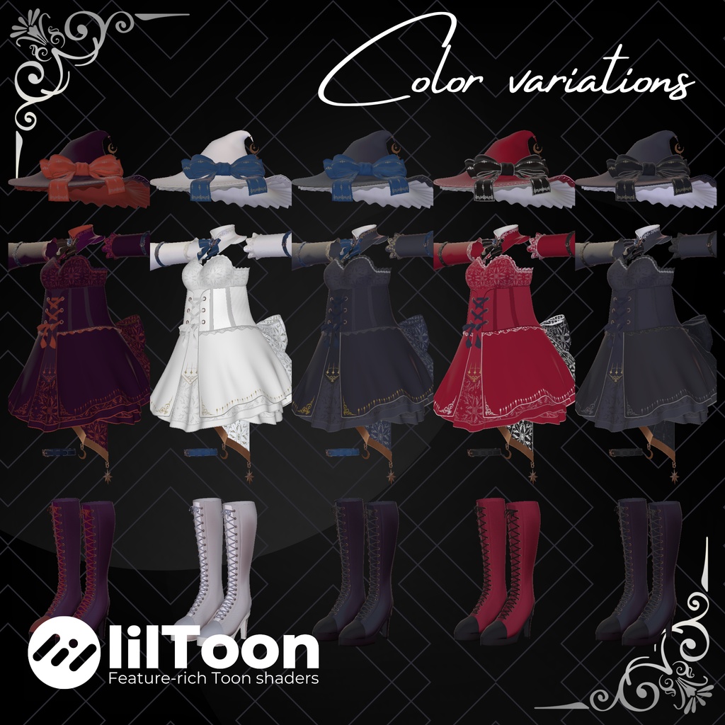 【13Avatar対応】Astromancer『星詠みの魔女』