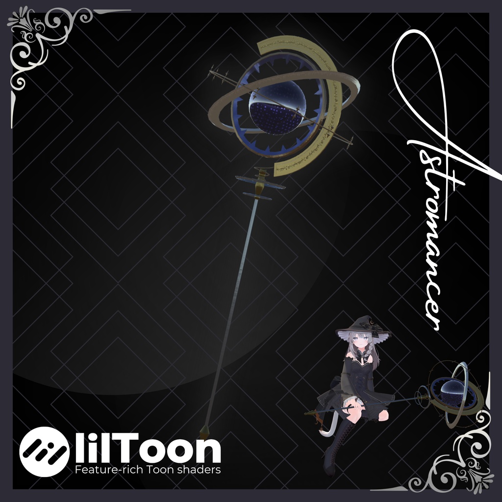 【13Avatar対応】Astromancer『星詠みの魔女』