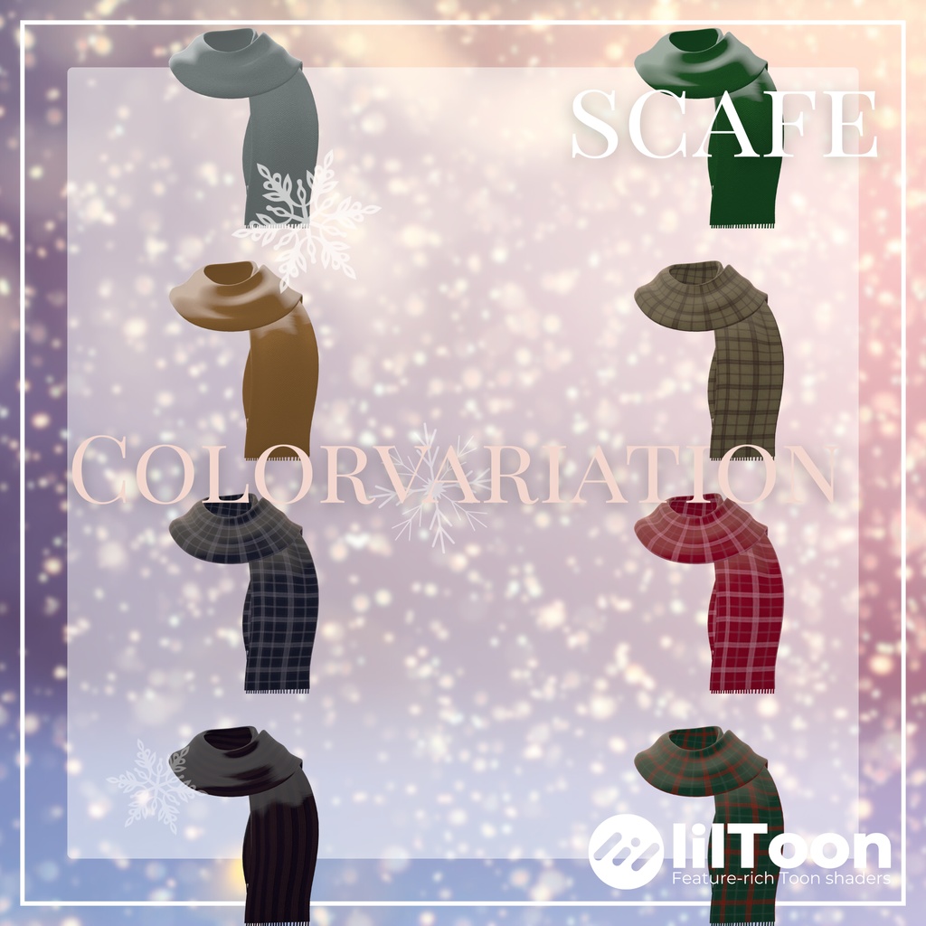 【複数Avatar対応】Winter Grace 『雪麗』