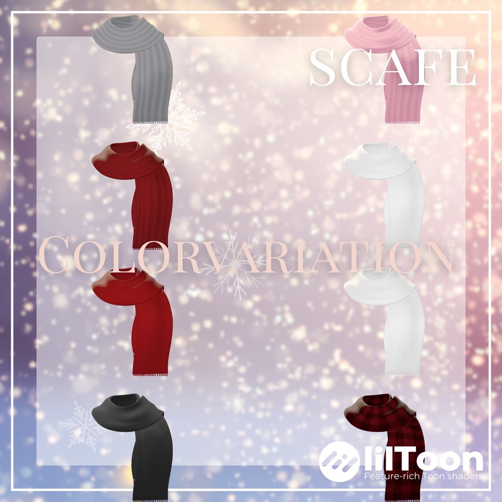 【複数Avatar対応】Winter Grace 『雪麗』