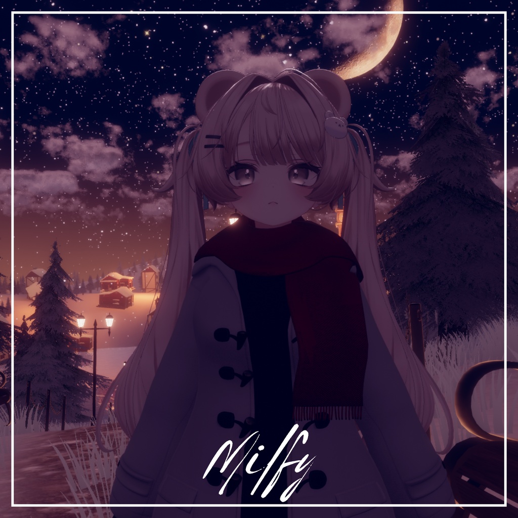 【複数Avatar対応】Winter Grace 『雪麗』