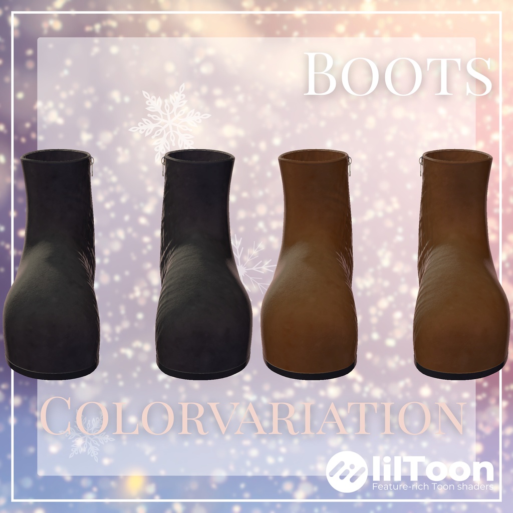 【複数Avatar対応】Winter Grace 『雪麗』