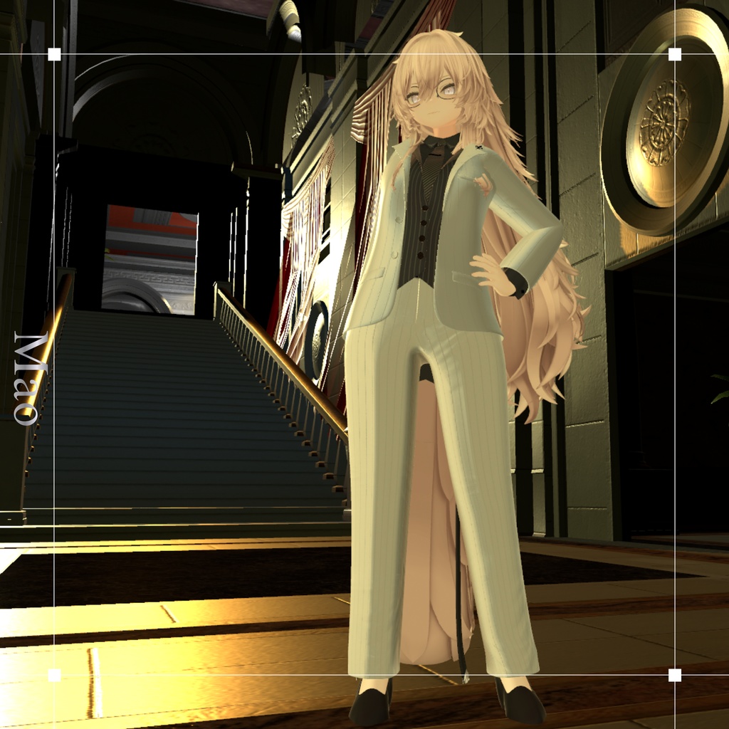 【複数Avatar対応】Urban Noir Suit『アーバン・ノアール』