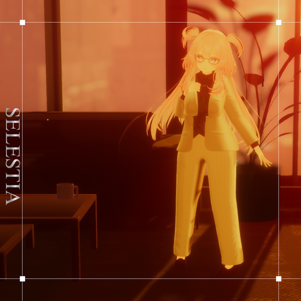 【複数Avatar対応】Urban Noir Suit『アーバン・ノアール』