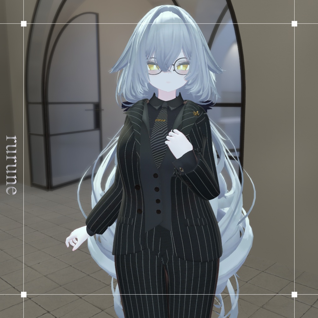 【複数Avatar対応】Urban Noir Suit『アーバン・ノアール』