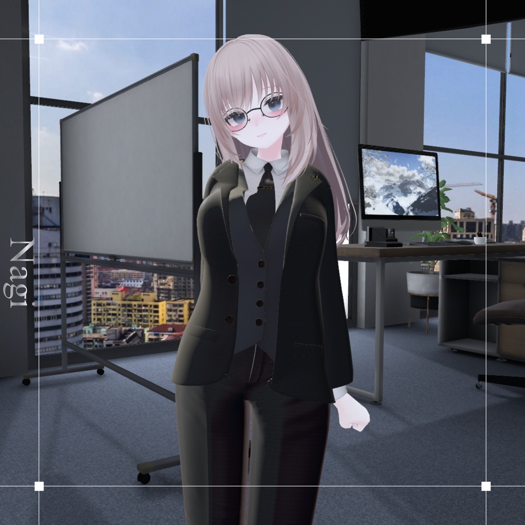 【複数Avatar対応】Urban Noir Suit『アーバン・ノアール』