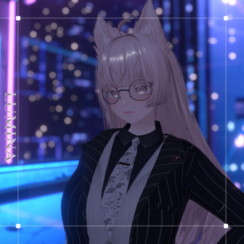 【複数Avatar対応】Urban Noir Suit『アーバン・ノアール』