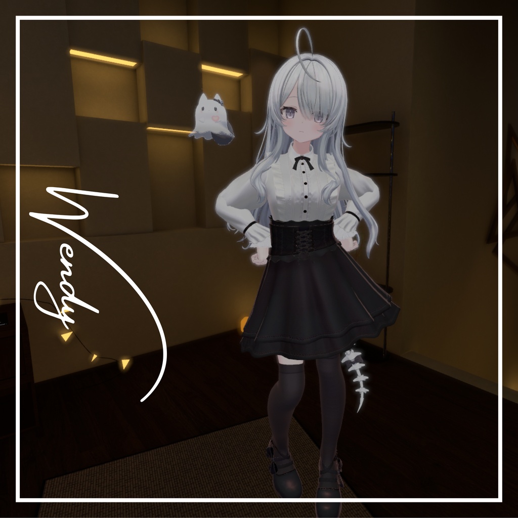 【20アバター対応】Classic Gothic Dress『ゴシック・ドレス』