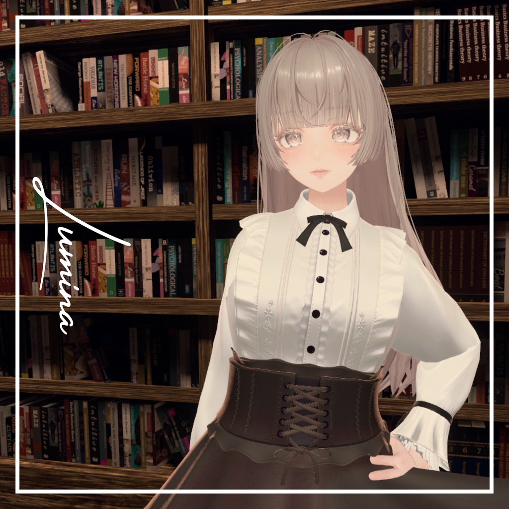 【20アバター対応】Classic Gothic Dress『ゴシック・ドレス』