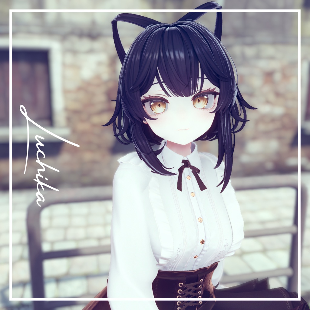 【20アバター対応】Classic Gothic Dress『ゴシック・ドレス』