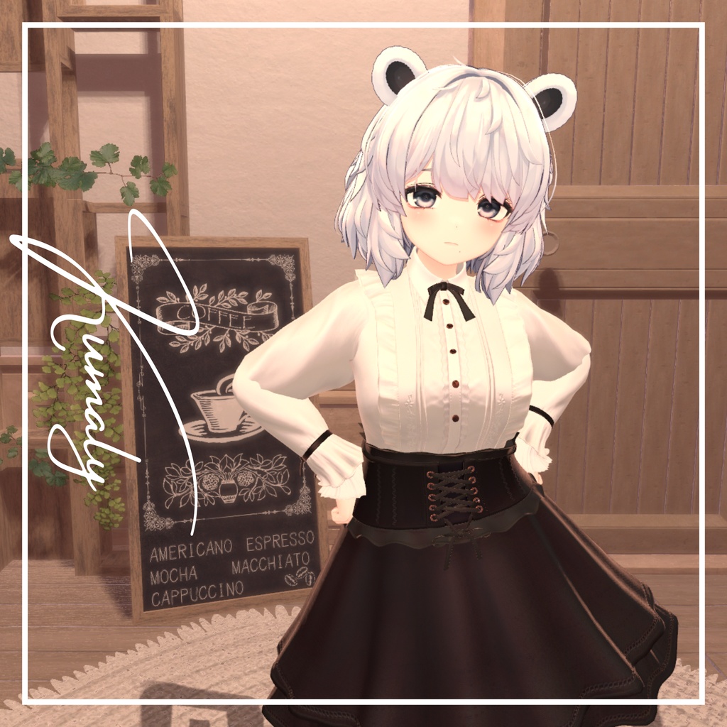 【20アバター対応】Classic Gothic Dress『ゴシック・ドレス』