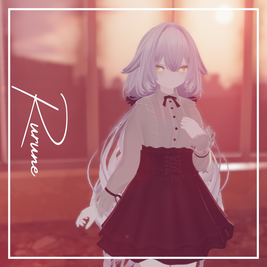 【20アバター対応】Classic Gothic Dress『ゴシック・ドレス』
