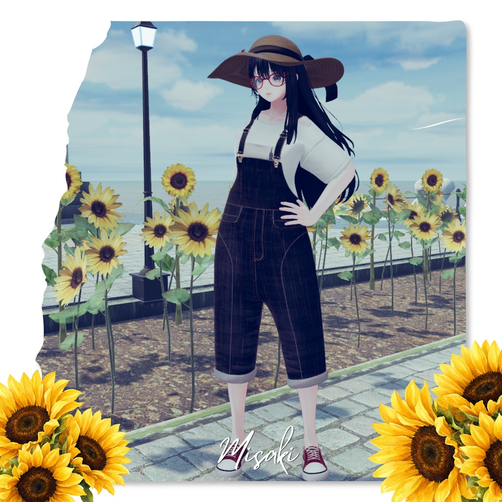 【20アバター対応】RESORT CASUAL OVERALL『カジュアル・オーバーオール』