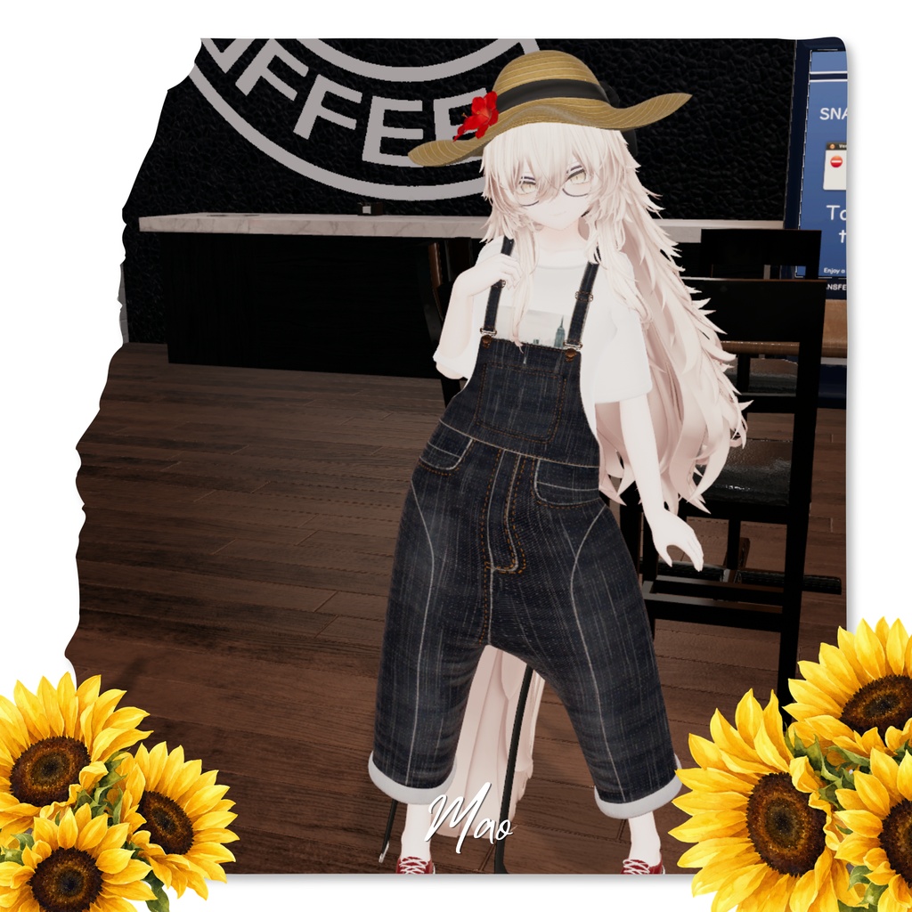 【20アバター対応】RESORT CASUAL OVERALL『カジュアル・オーバーオール』