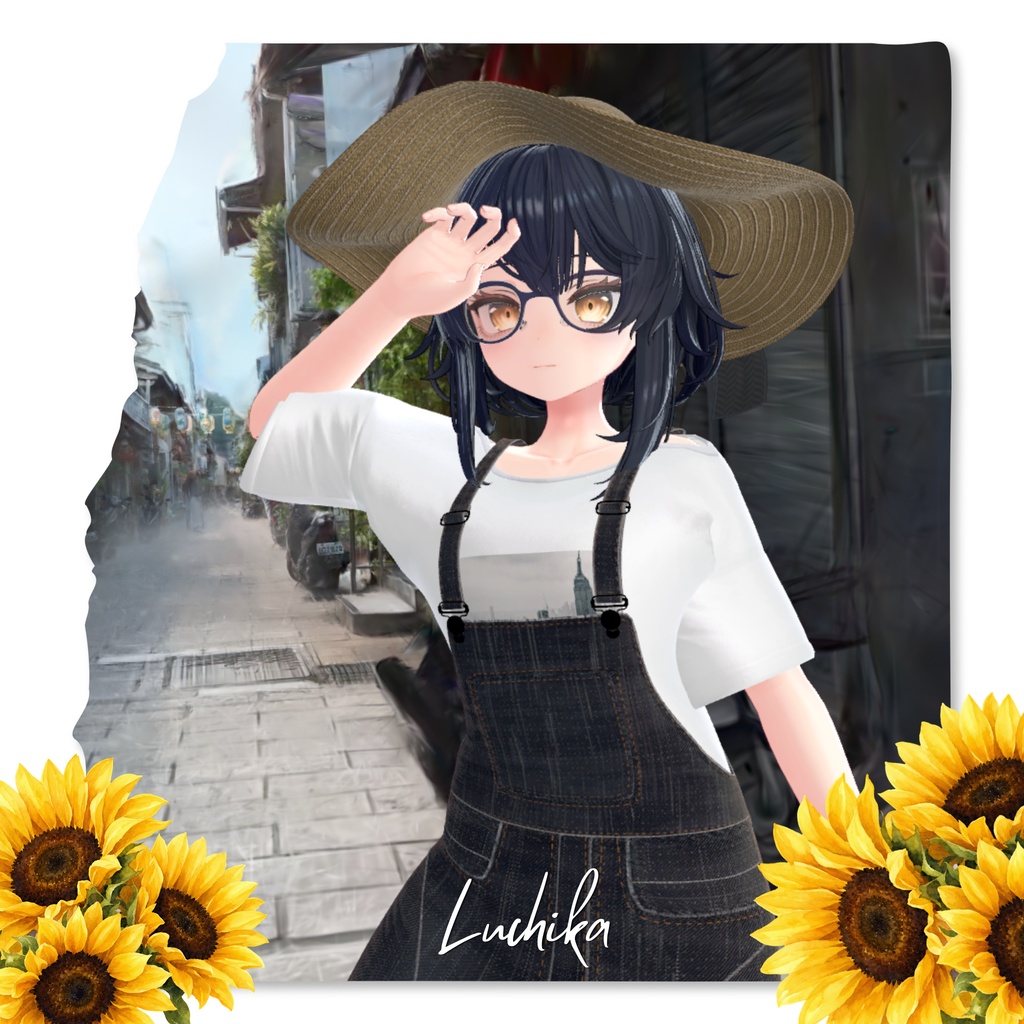 【20アバター対応】RESORT CASUAL OVERALL『カジュアル・オーバーオール』